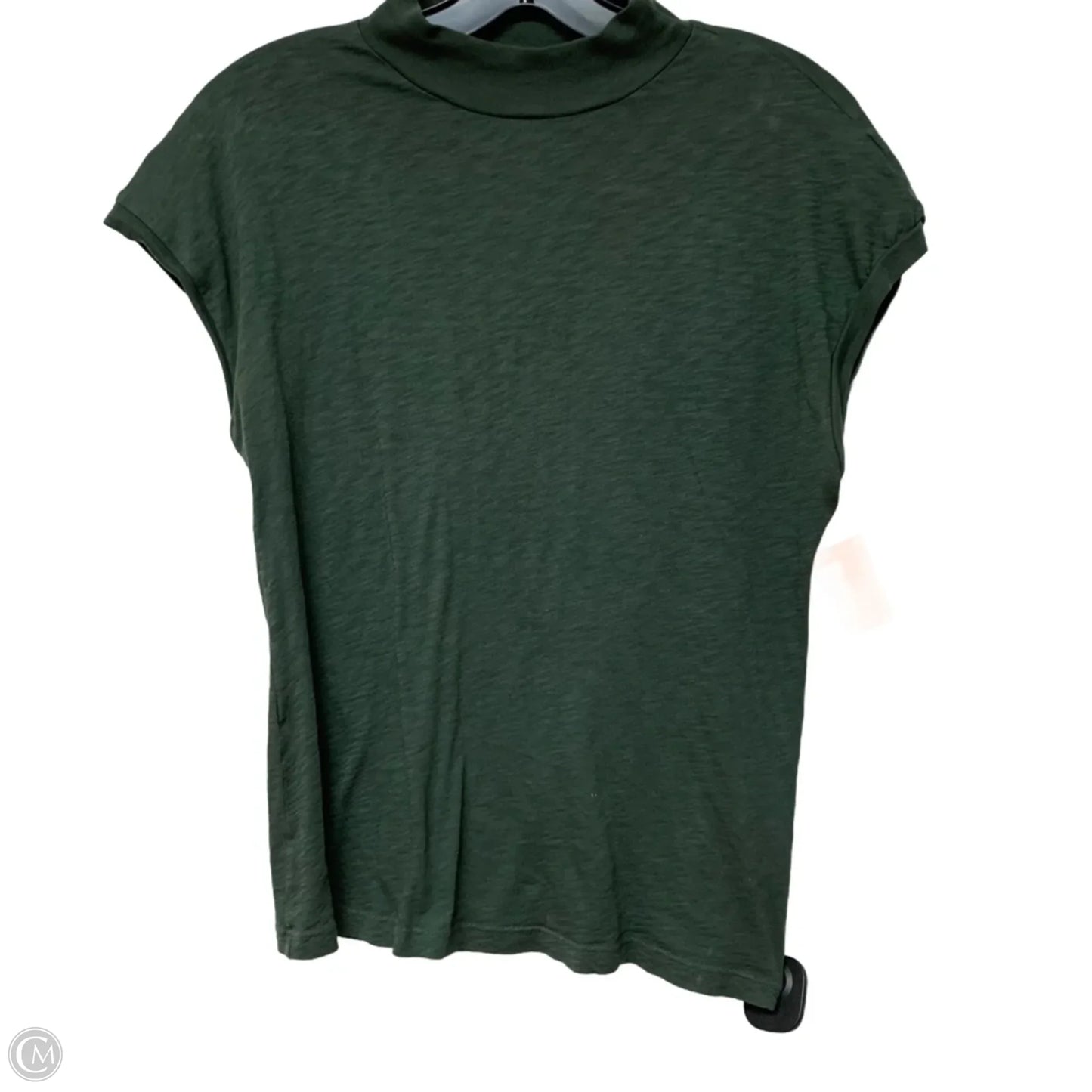 Top Short Sleeve Basic By Stateside In Green, Size: M