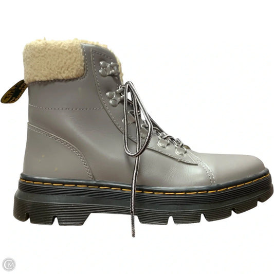 Boots Combat By Dr Martens In Grey, Size: 8