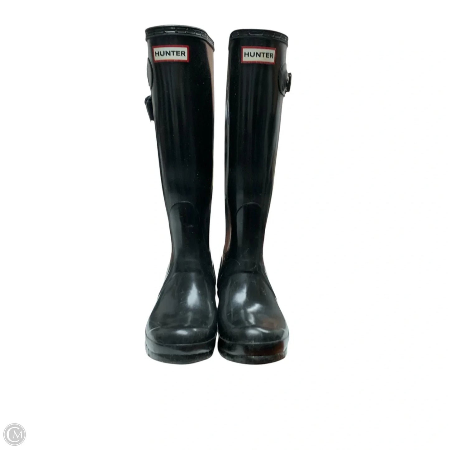 Boots Rain By Hunter In Black, Size: 6