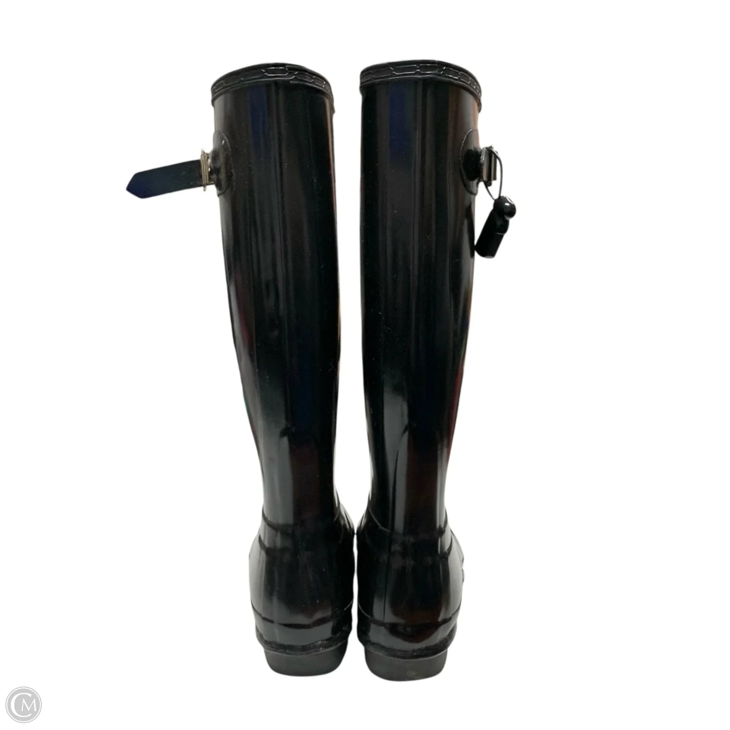 Boots Rain By Hunter In Black, Size: 6