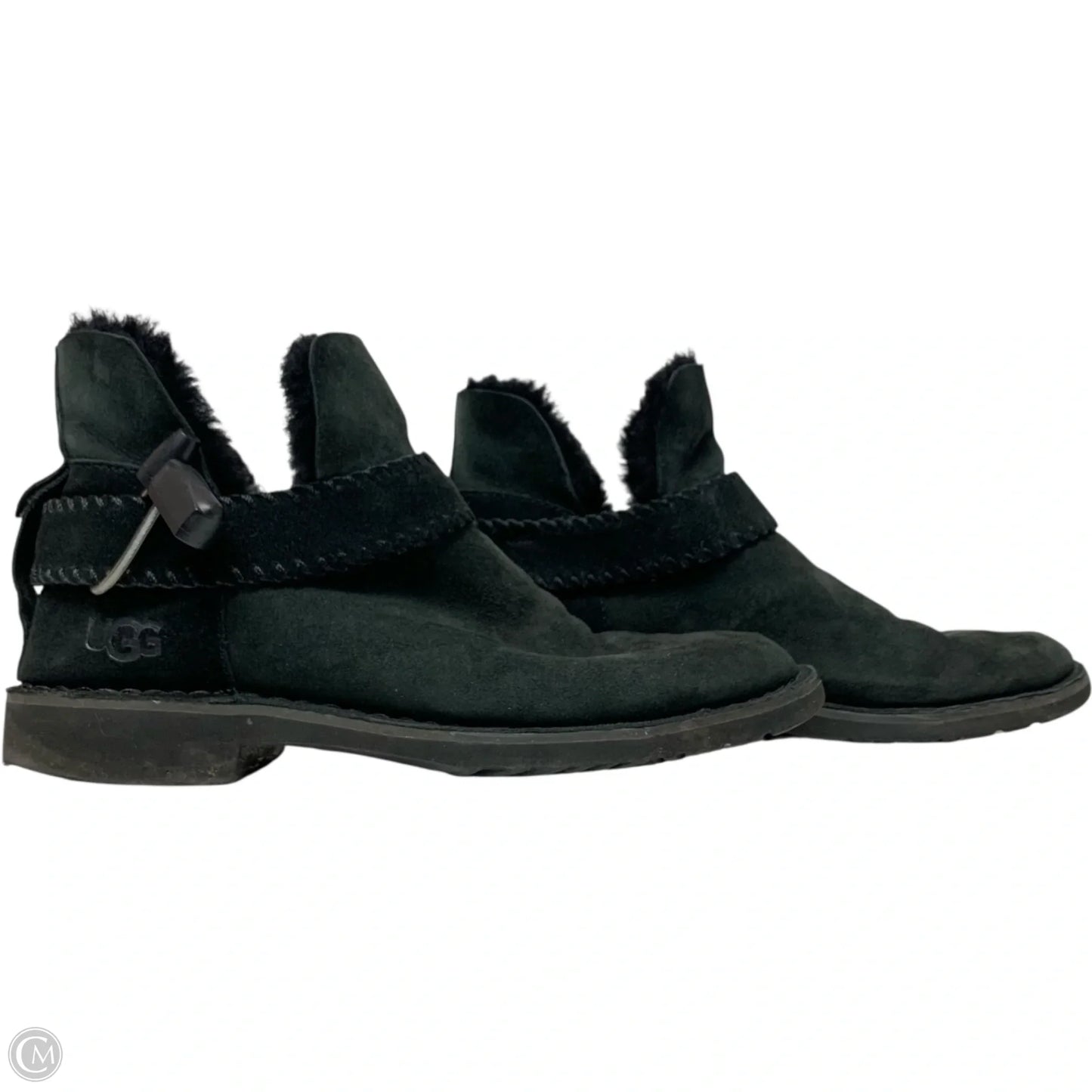Boots Designer By Ugg In Black, Size: 9