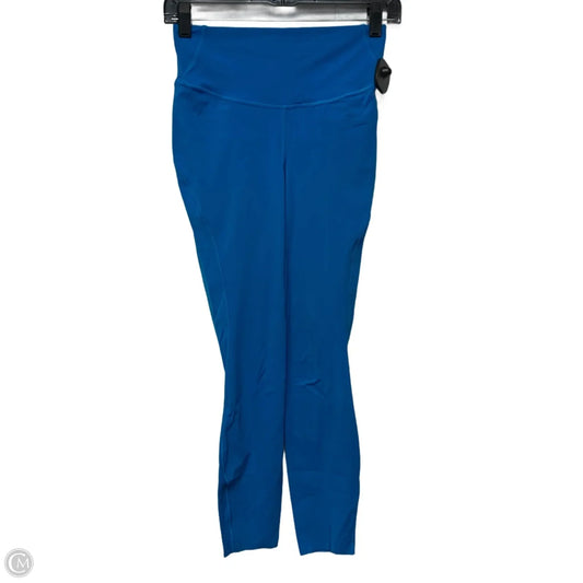 Athletic Leggings By Lululemon In Blue, Size: S