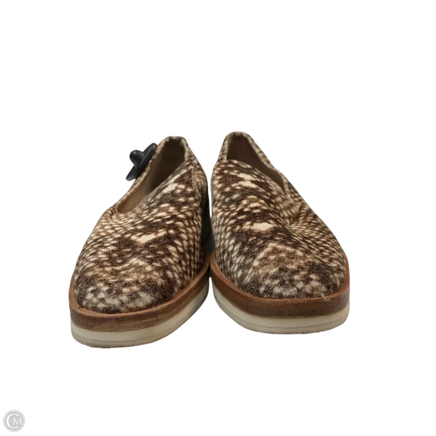 Shoes Heels Wedge By Free People In Snakeskin Print, Size: 9