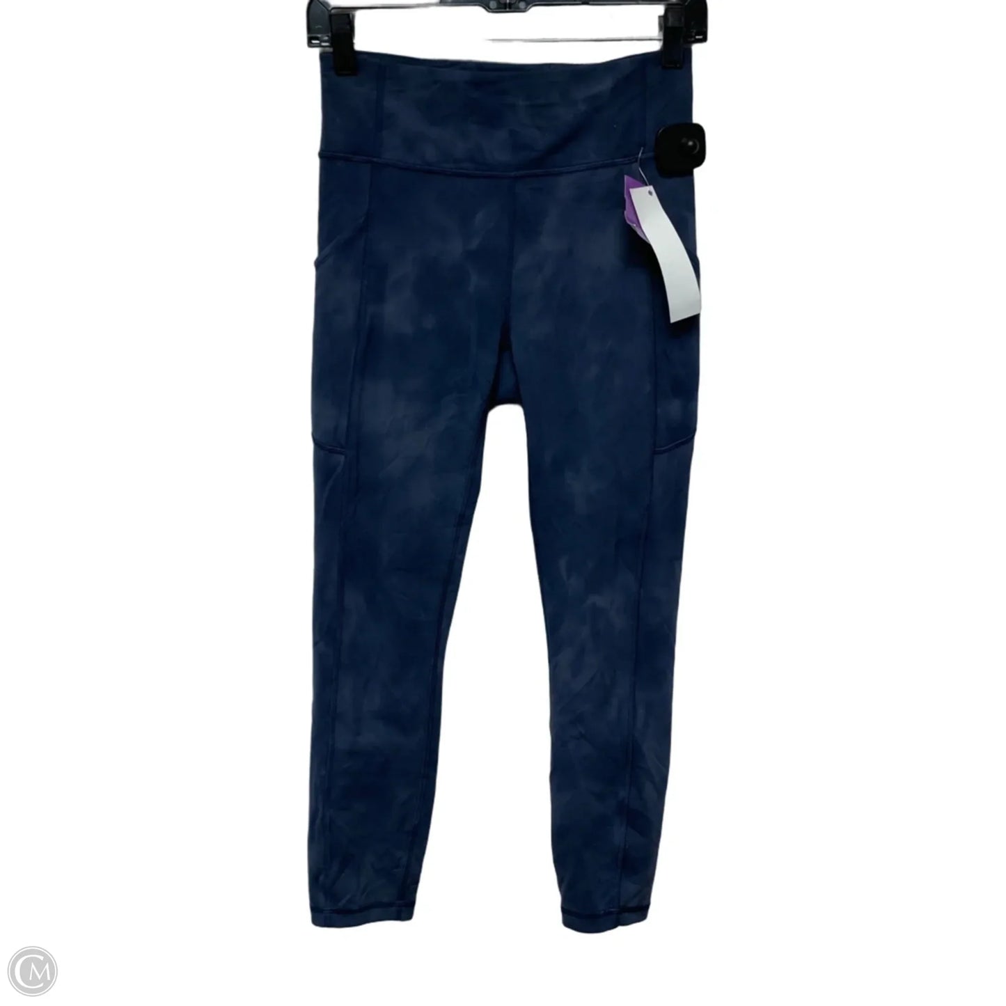 Athletic Leggings By Lululemon In Blue, Size: S