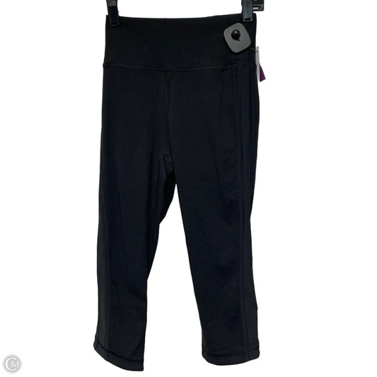 Athletic Leggings Capris By Lululemon In Black, Size: Xs