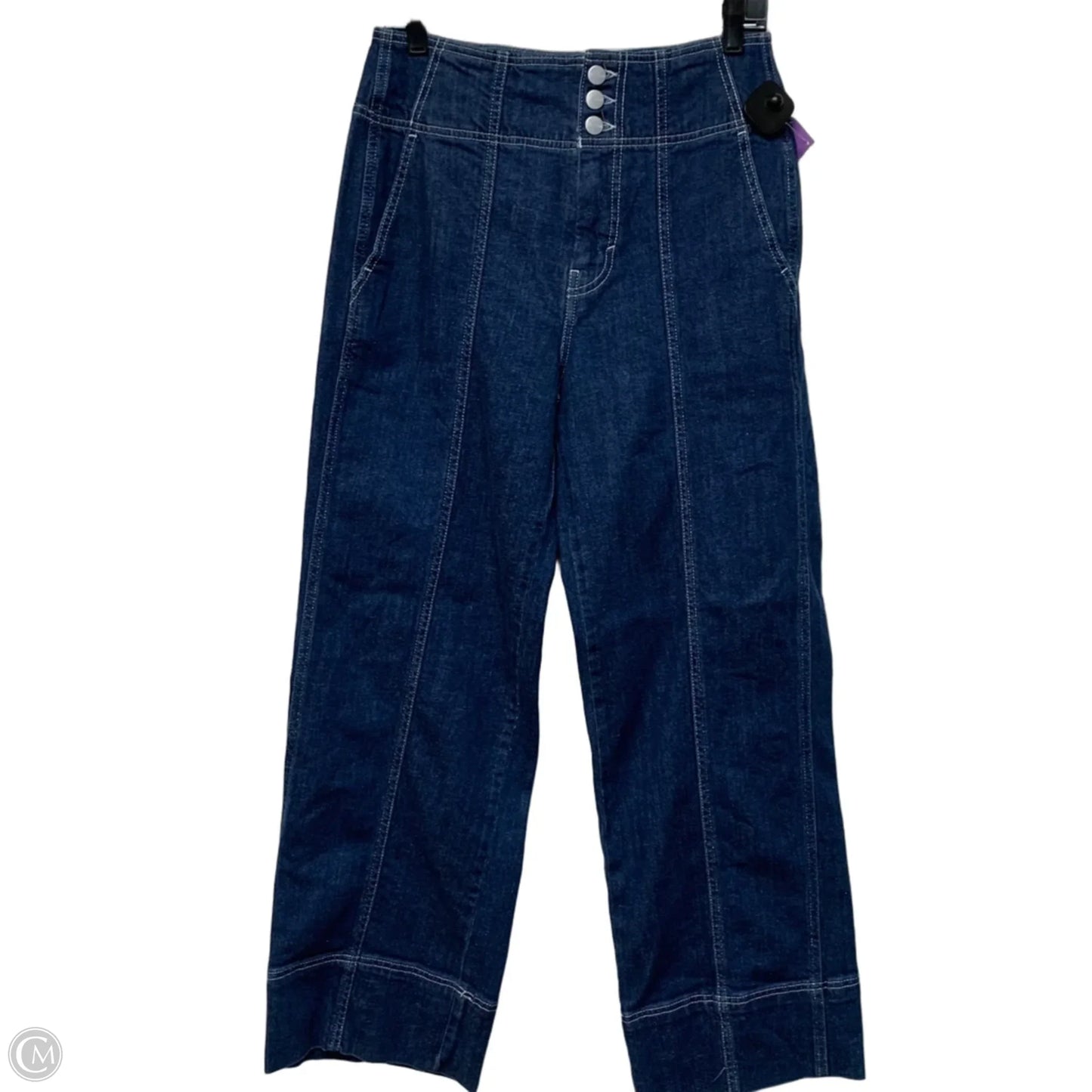 Jeans Wide Leg By Pilcro In Blue Denim, Size: 6