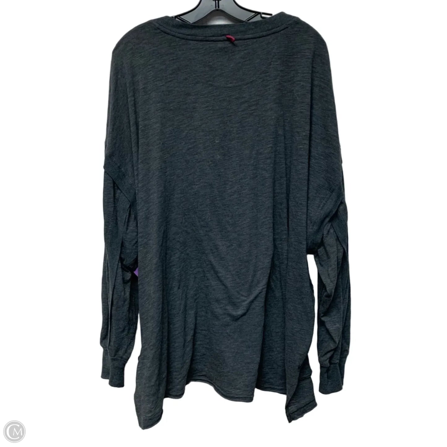 Top Long Sleeve By We The Free In Grey, Size: L