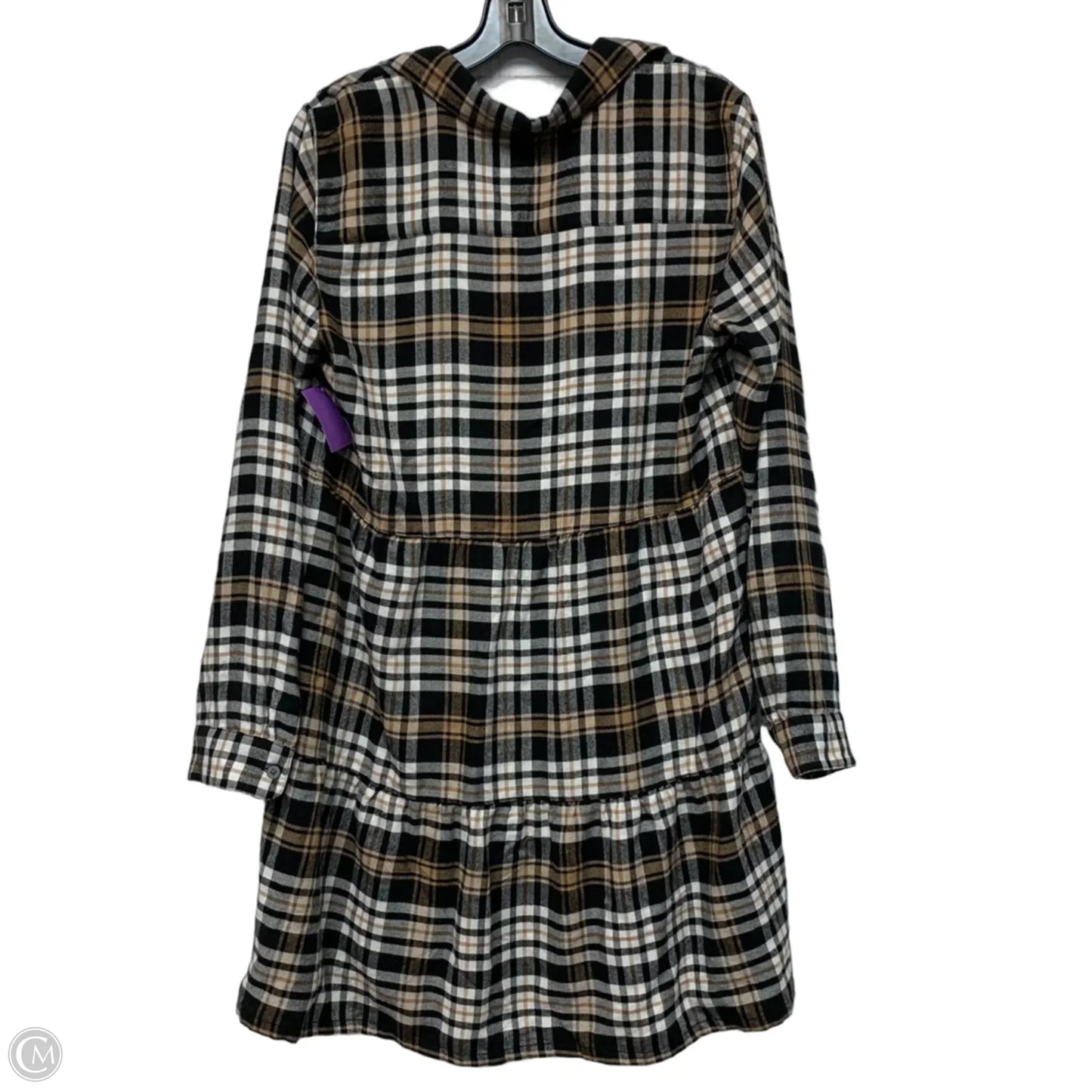 Dress Casual Short By Loft In Black & Brown, Size: M