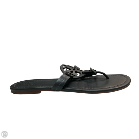 Sandals Designer By Tory Burch In Grey, Size: 8.5