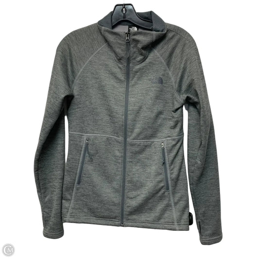 Athletic Jacket By The North Face In Grey, Size: S