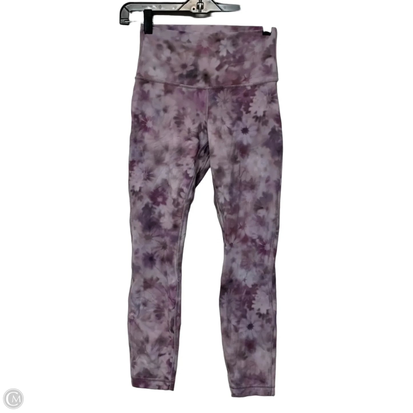 Athletic Leggings By Lululemon In Purple, Size: S