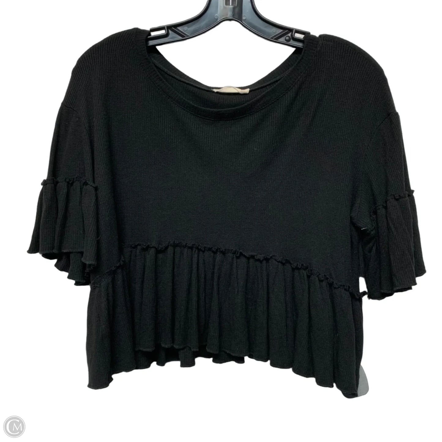 Top Short Sleeve By Altard State In Black, Size: S
