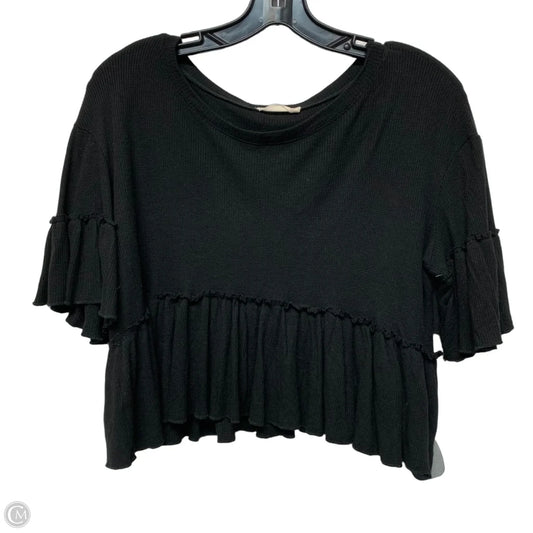 Top Short Sleeve By Altard State In Black, Size: S