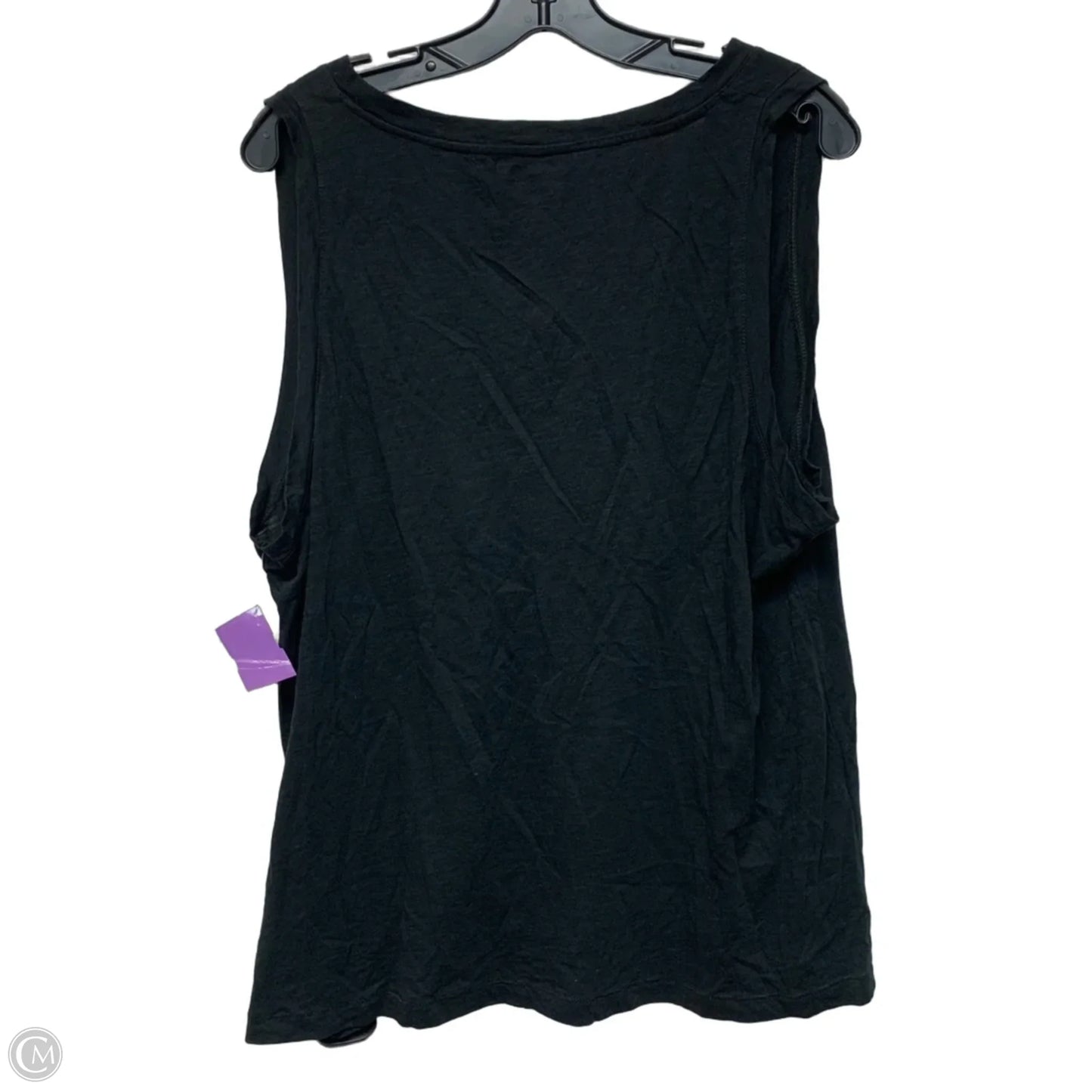 Top Sleeveless Basic By Madewell In Black, Size: 1x