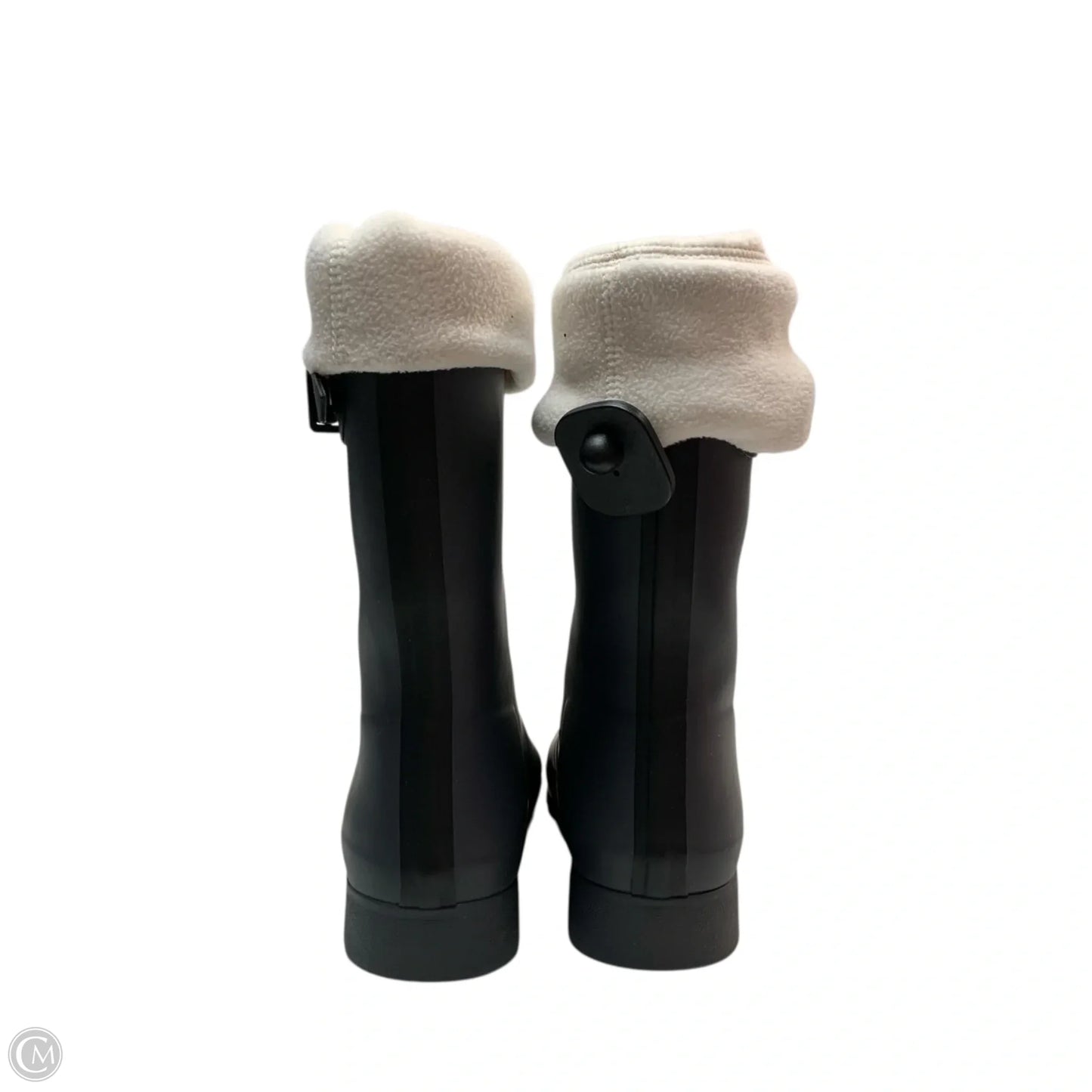 Boots Designer By Hunter In Grey, Size: 8
