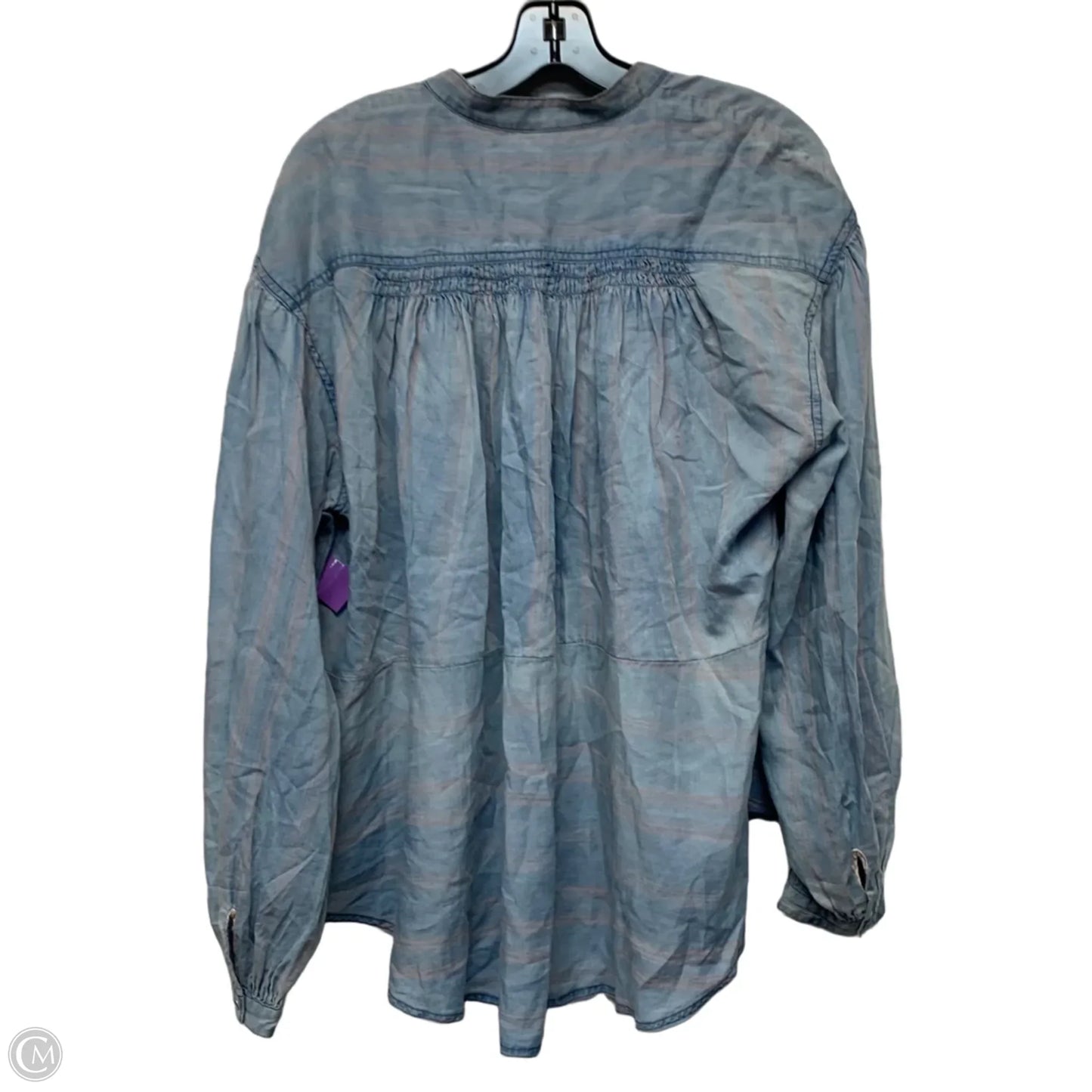 Top Long Sleeve By We The Free In Blue, Size: S