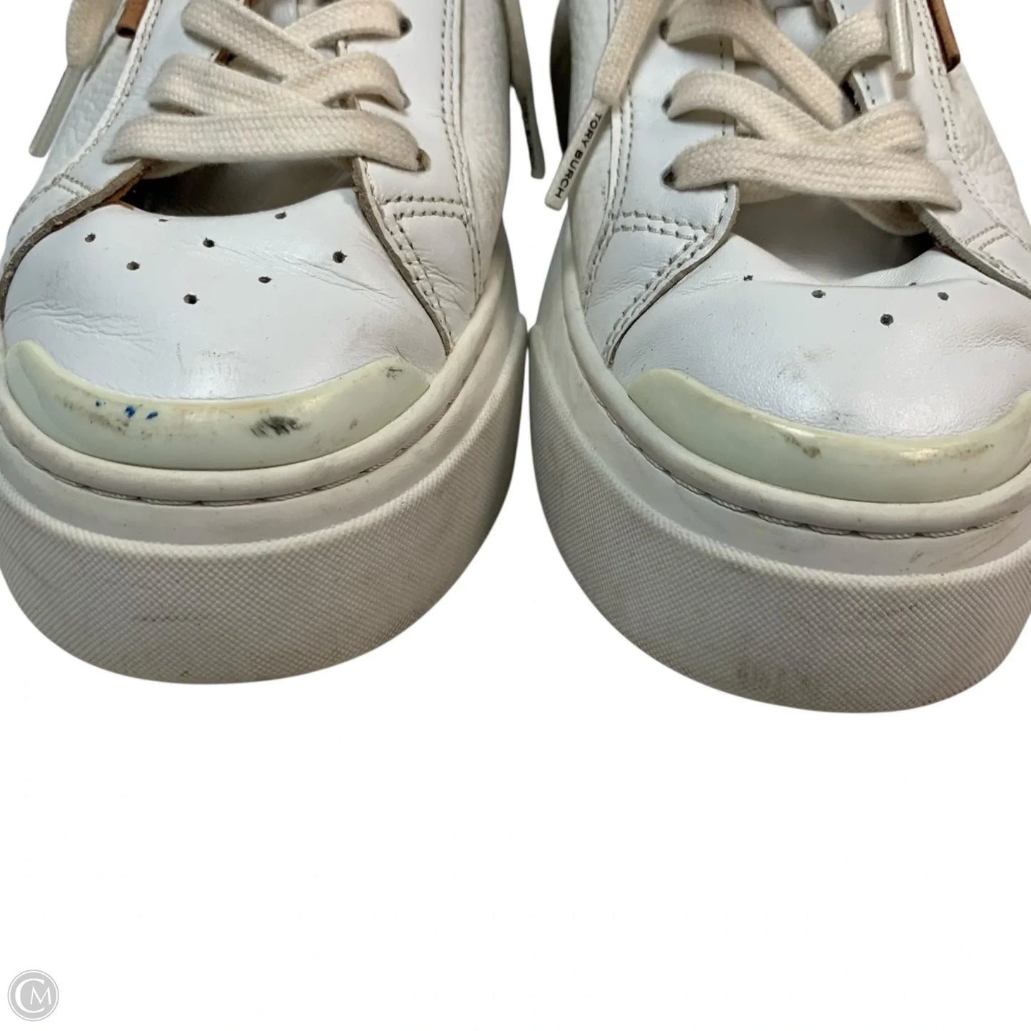 Shoes Designer By Tory Burch In White, Size: 6.5