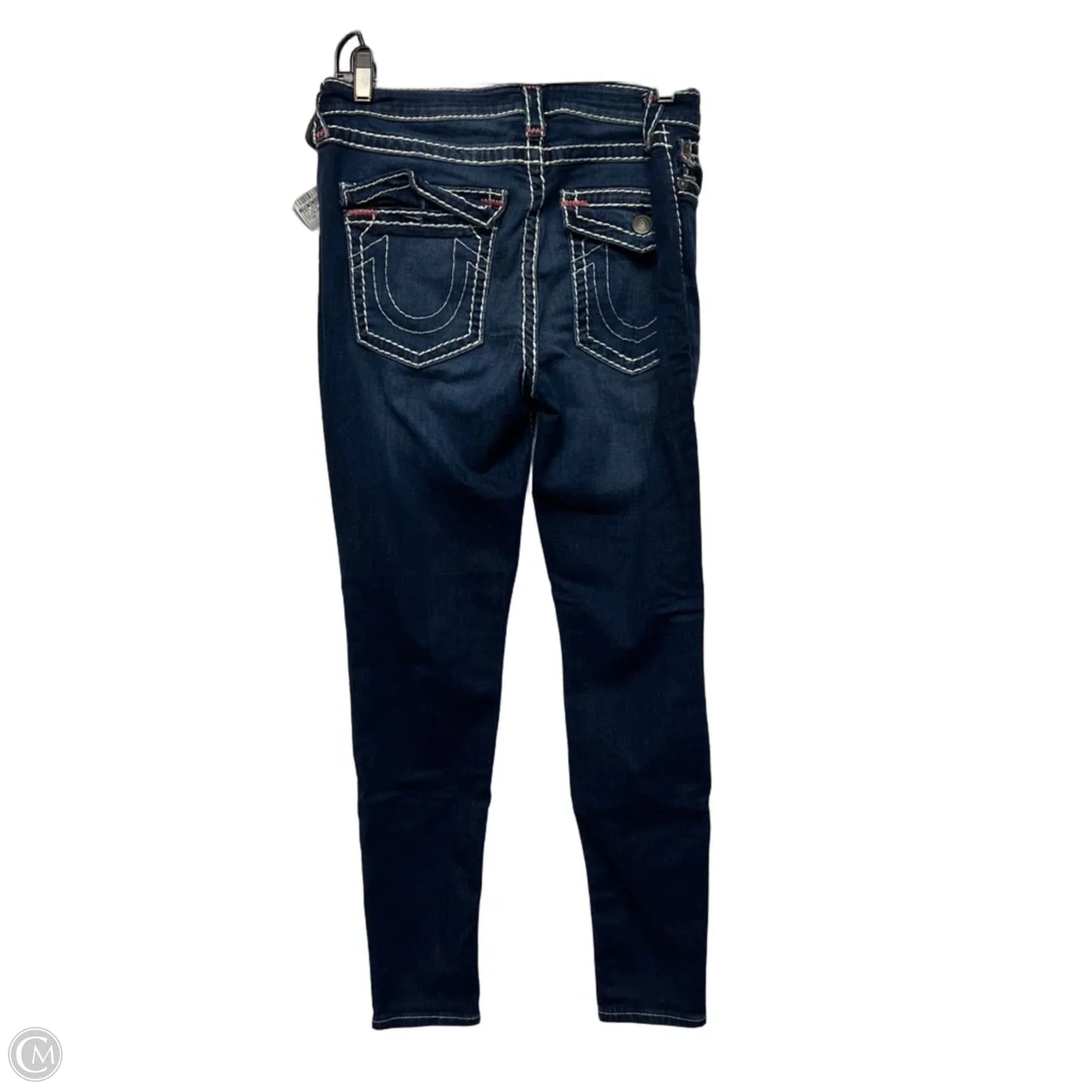 Jeans Skinny By True Religion In Blue Denim, Size: 14