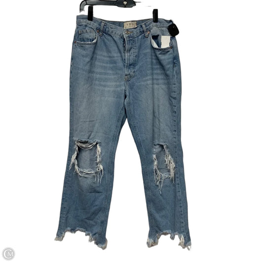 Jeans Cropped By We The Free In Blue Denim, Size: 8