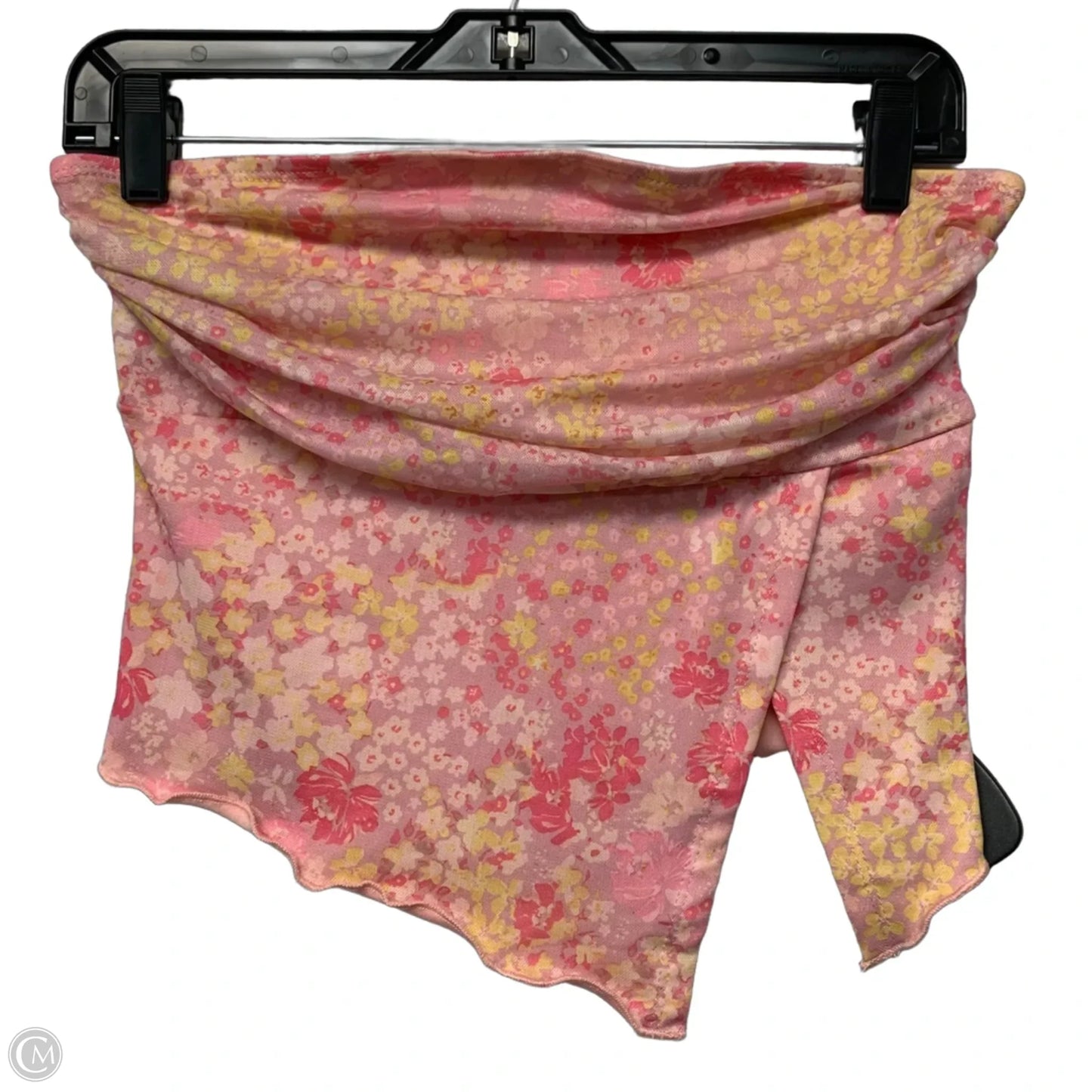 Top Sleeveless By Shein In Floral Print, Size: M