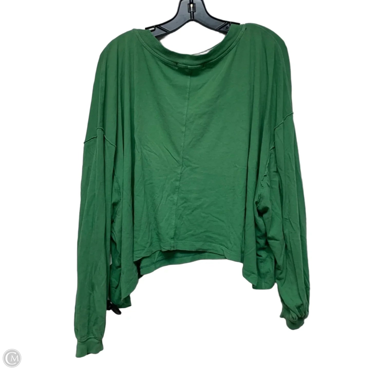 Top Long Sleeve Basic By We The Free In Green, Size: M