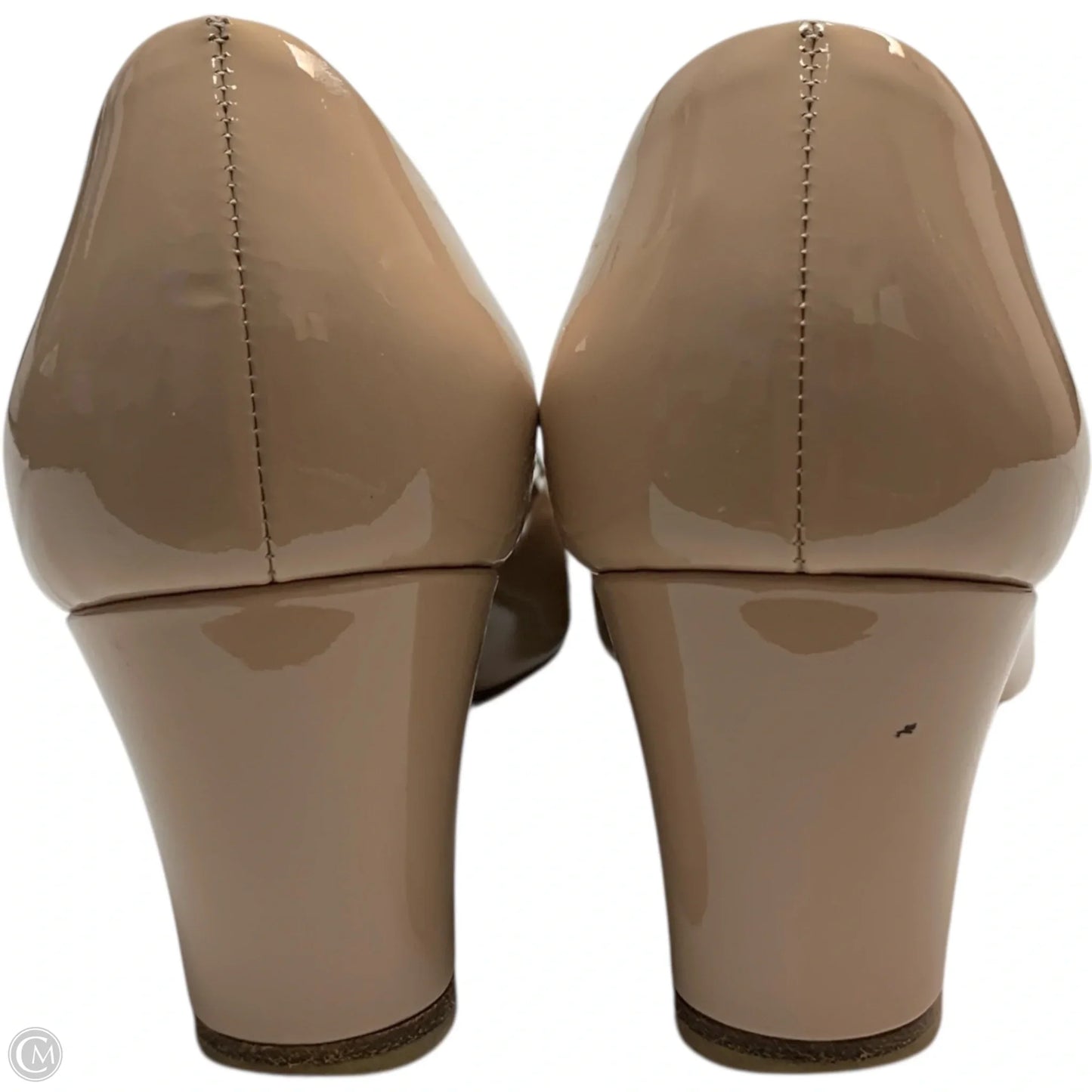 Shoes Luxury Designer By Ferragamo In Tan, Size: 6.5