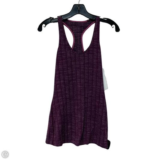 Athletic Tank Top By Lululemon In Purple, Size: S