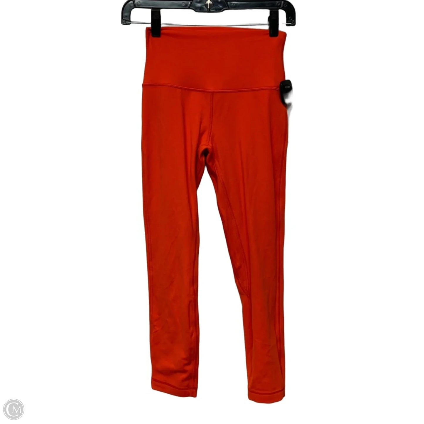 Athletic Leggings By Lululemon In Orange, Size: S