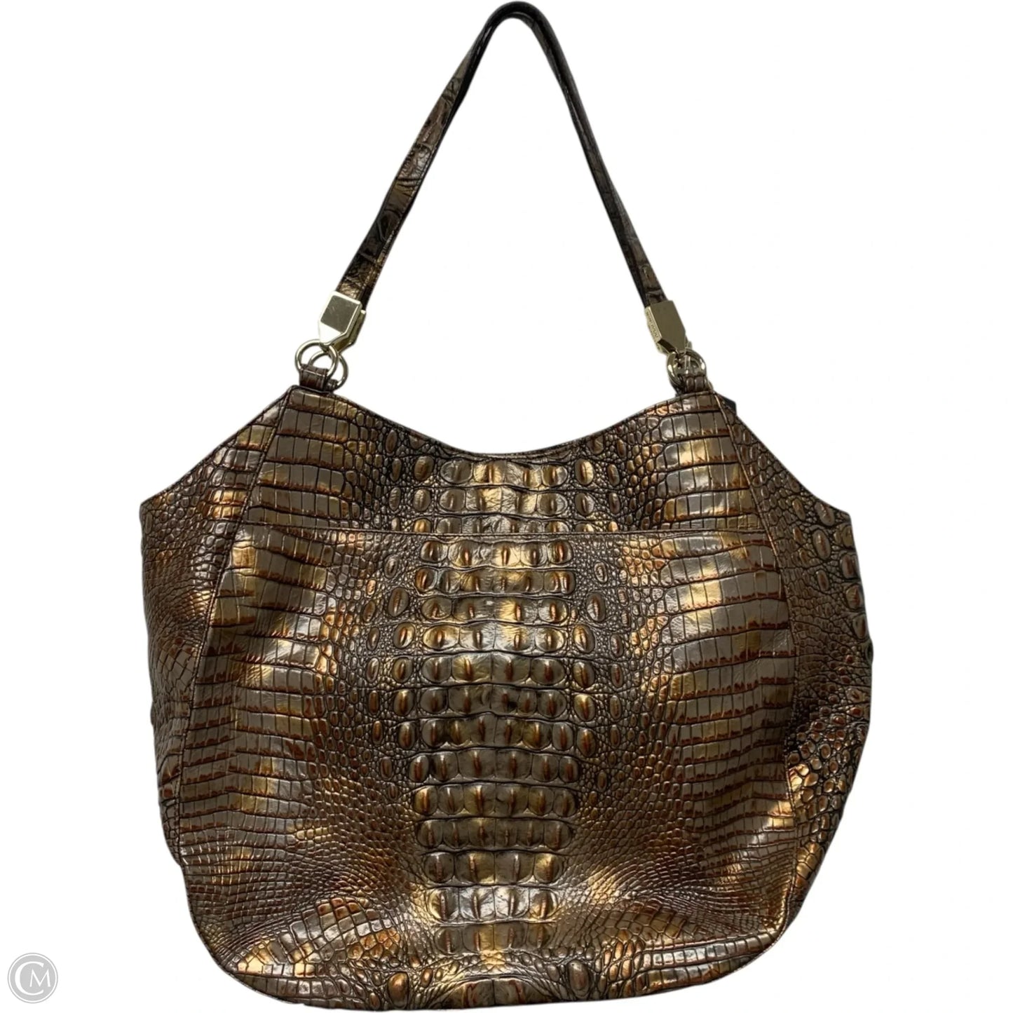 Tote Designer By Brahmin, Size: Large