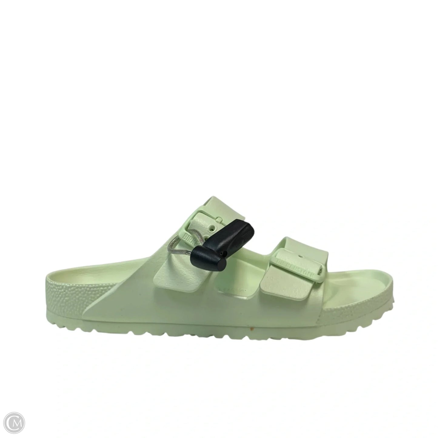 Sandals Flats By Birkenstock In Green, Size: 8