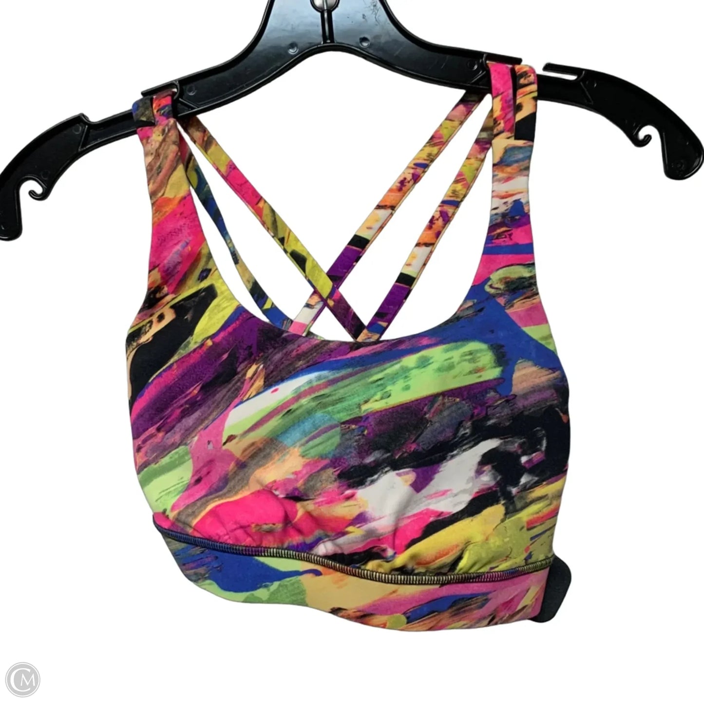 Athletic Bra By Lululemon In Black, Size: S