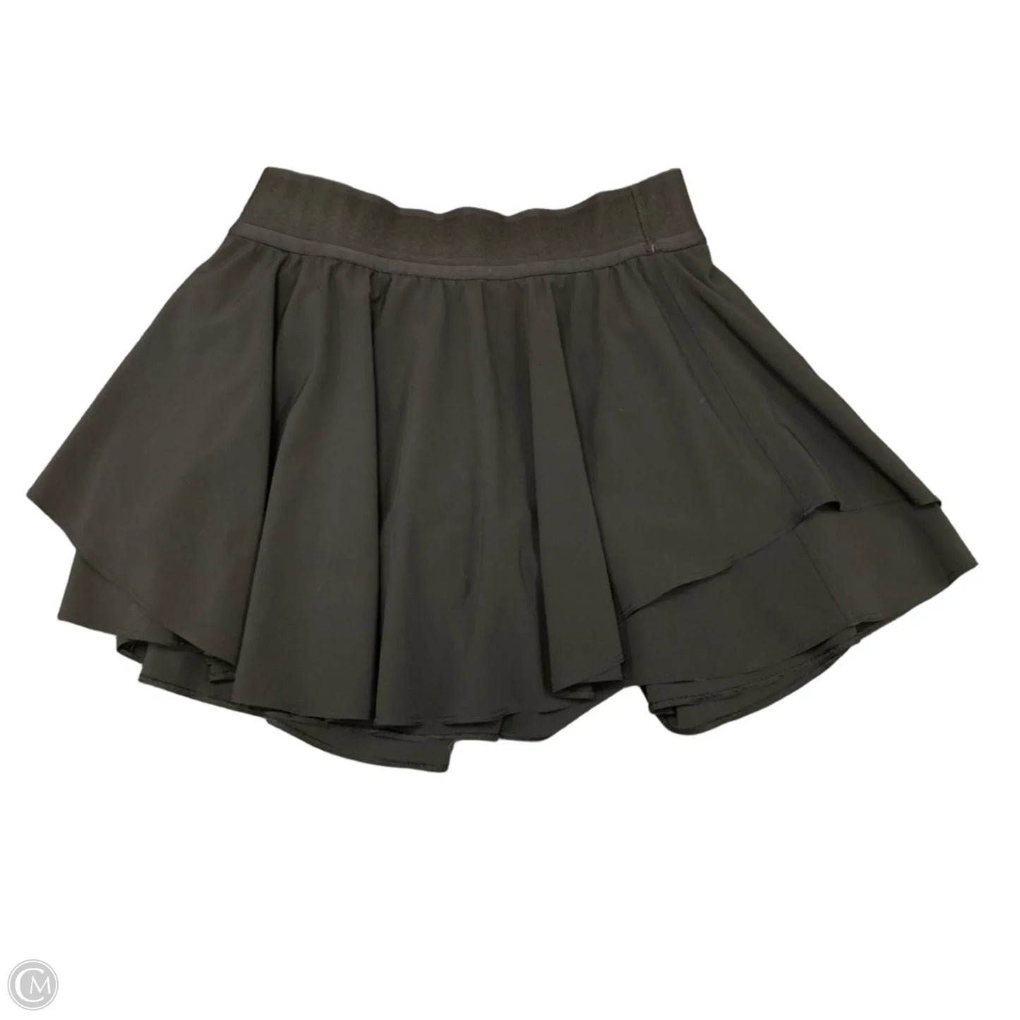Athletic Skort By Lululemon In Black, Size: M