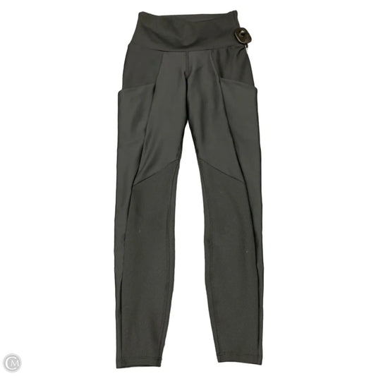 Athletic Leggings By Alo In Black, Size: Xxs