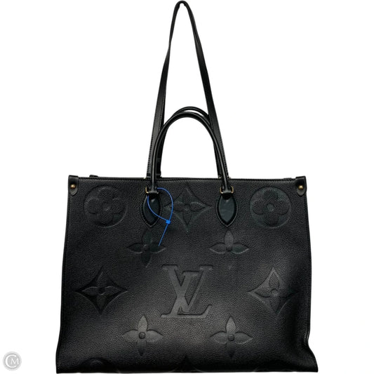 Tote Luxury Designer By Louis Vuitton, Size: Large