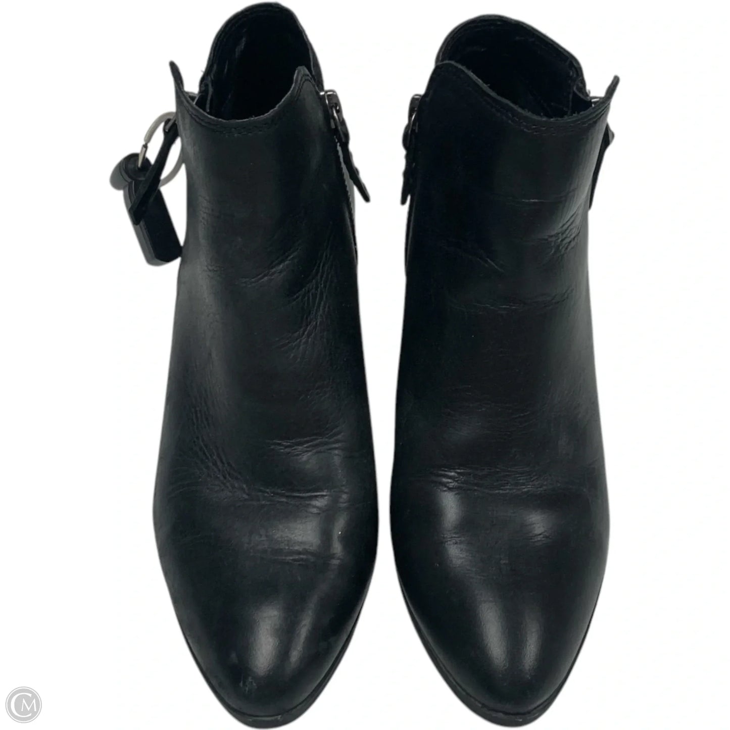 Boots Designer By Frye In Black, Size: 7