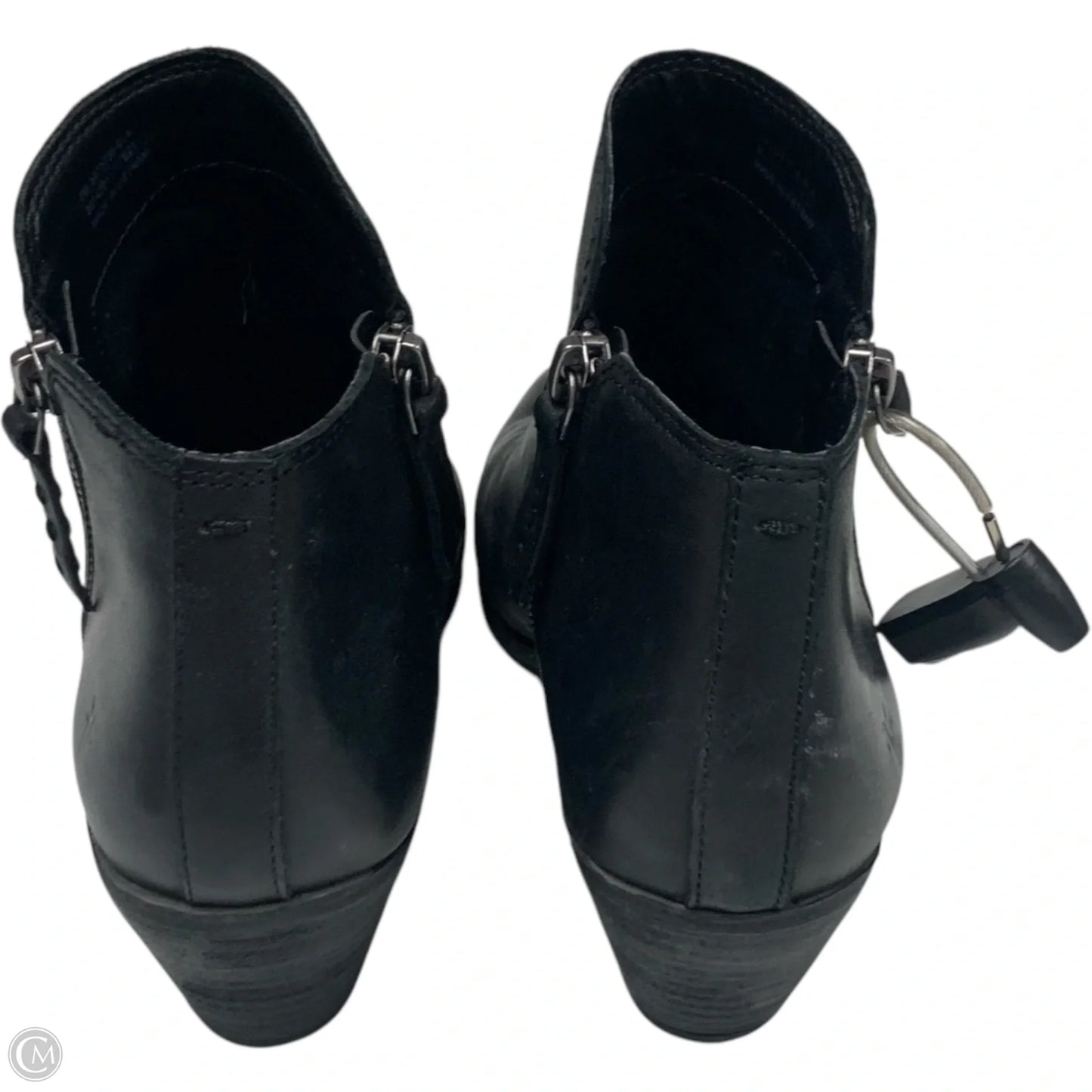 Boots Designer By Frye In Black, Size: 7