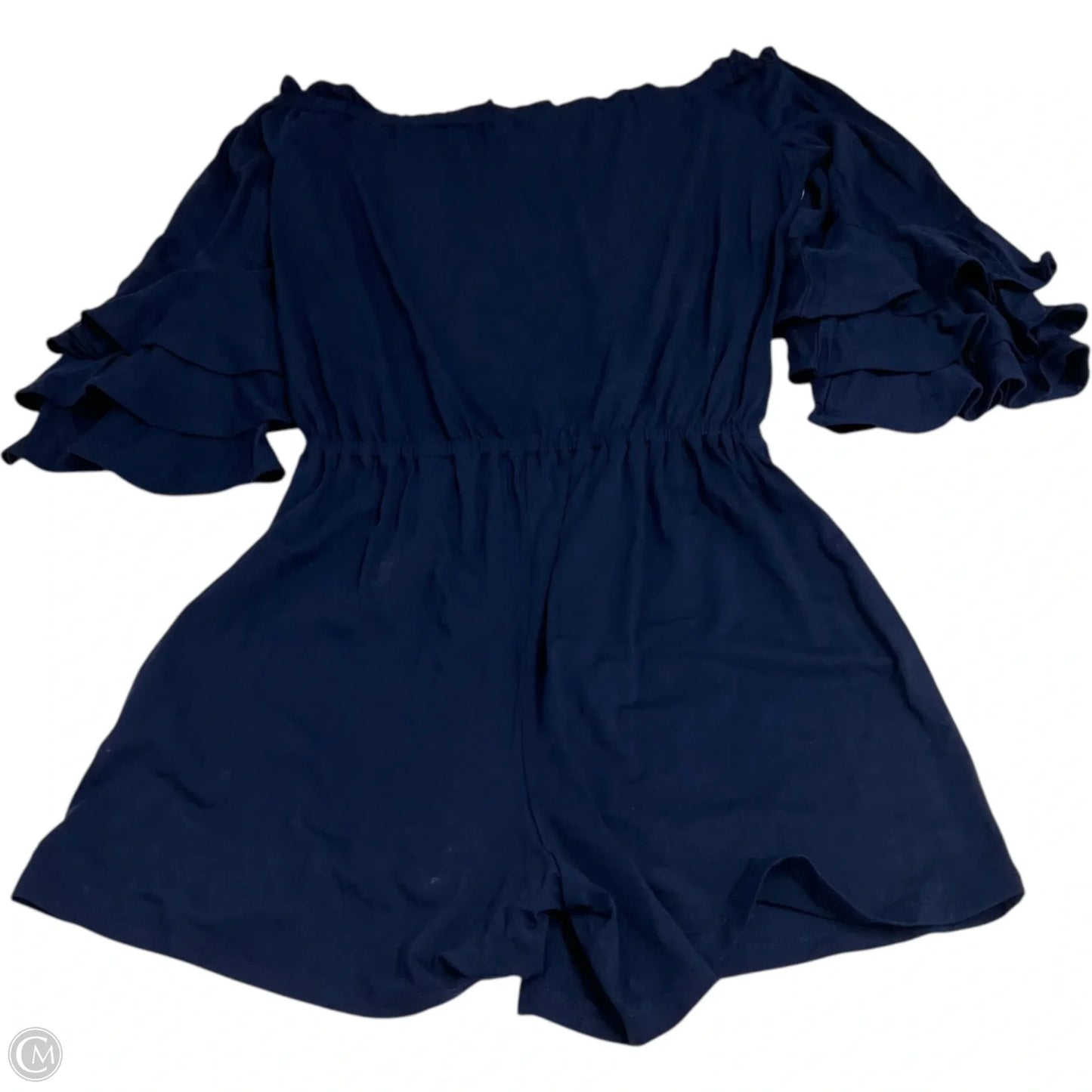 Romper Designer By Lilly Pulitzer In Navy, Size: Xs
