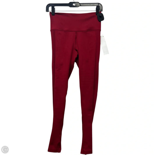 Athletic Leggings By Athleta In Red, Size: Sp
