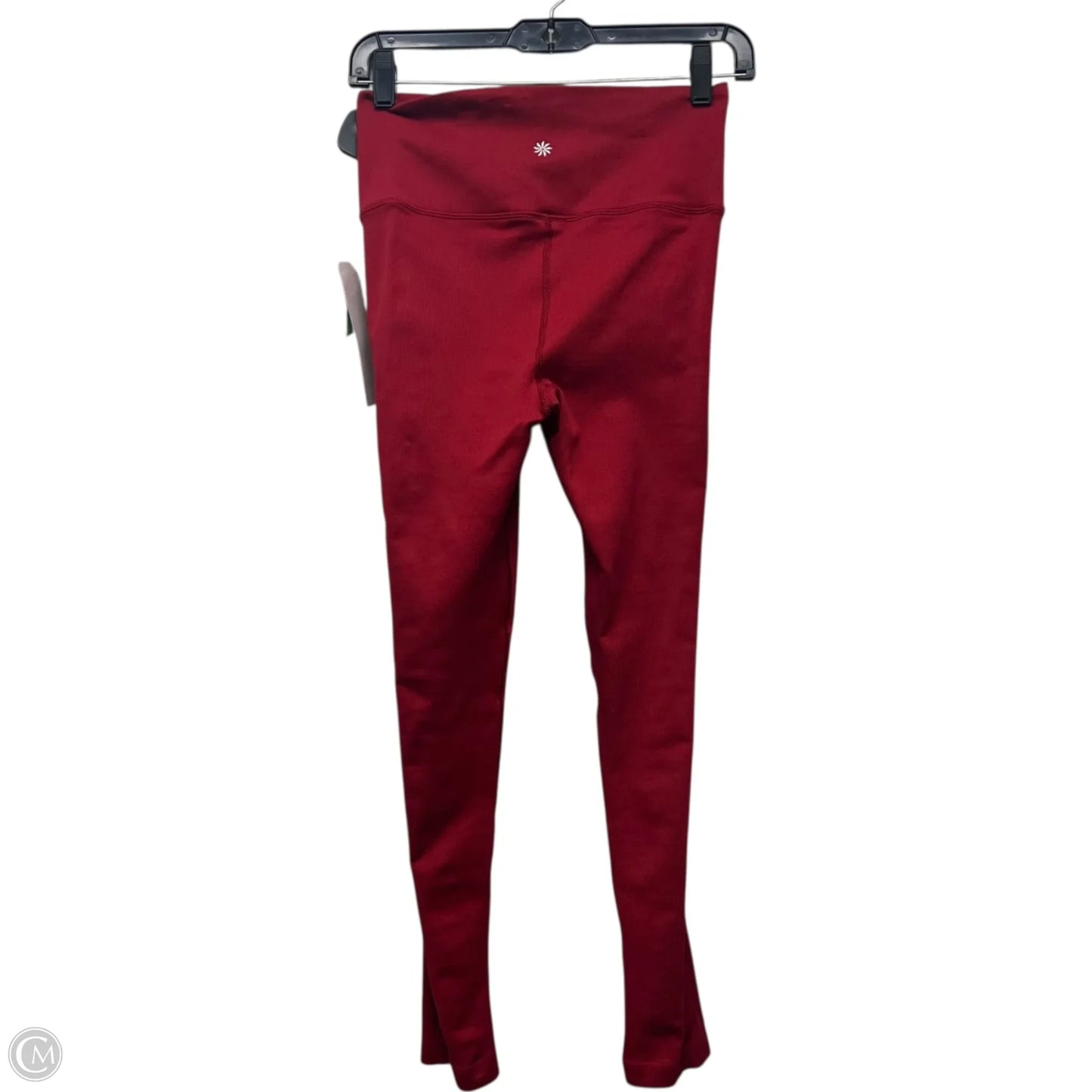 Athletic Leggings By Athleta In Red, Size: Sp