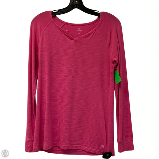 Top Long Sleeve By Talbots In Pink, Size: Xs