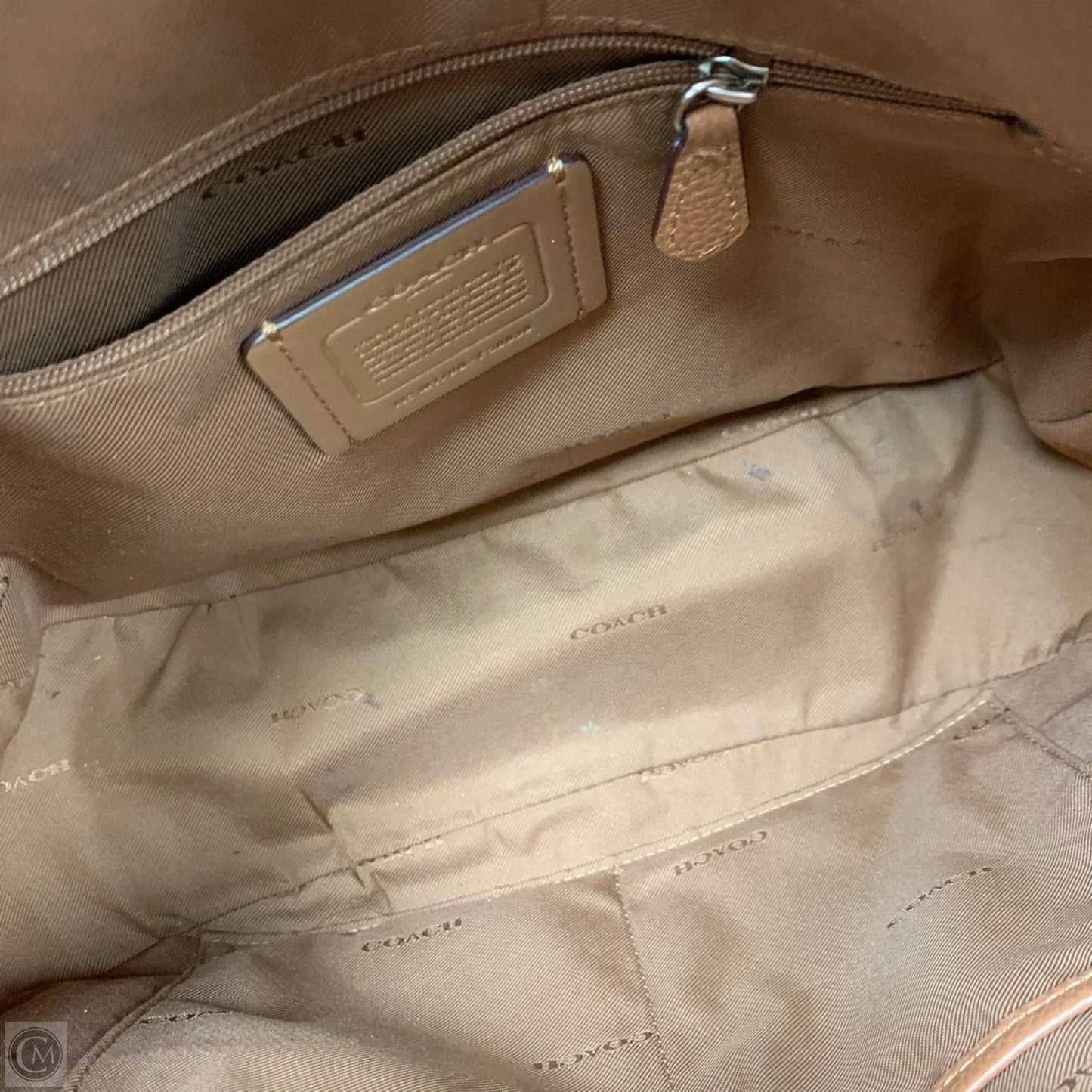 Crossbody Designer By Coach, Size: Medium