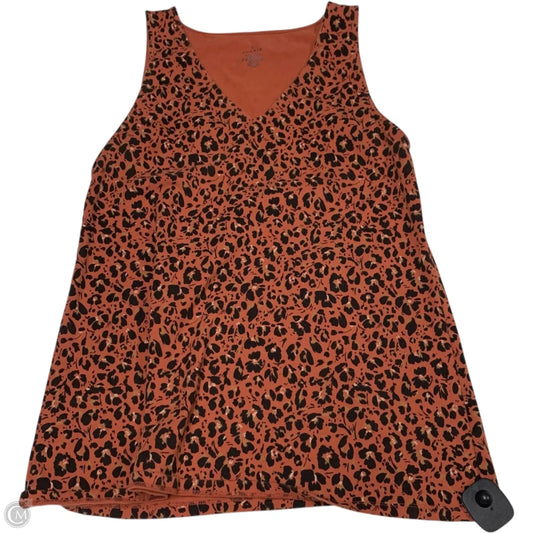 Top Sleeveless By Torrid In Orange, Size: 2x
