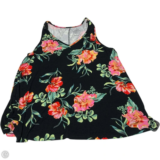 Top Sleeveless By Torrid In Floral Print, Size: 2x