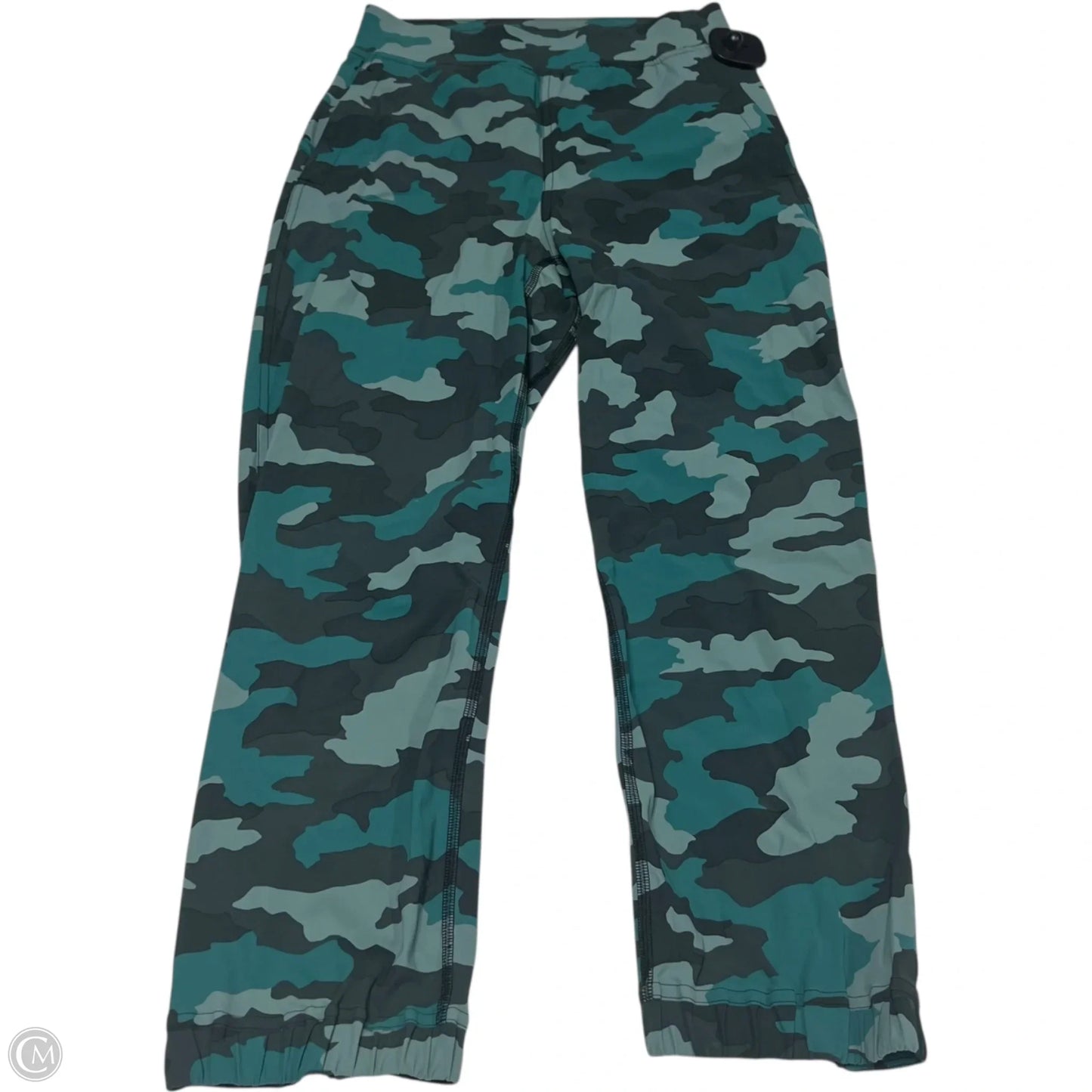 Athletic Pants By Lululemon In Teal, Size: Xs