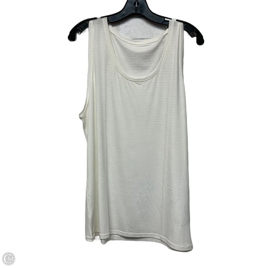 Athletic Tank Top By Zyia In White, Size: 3x