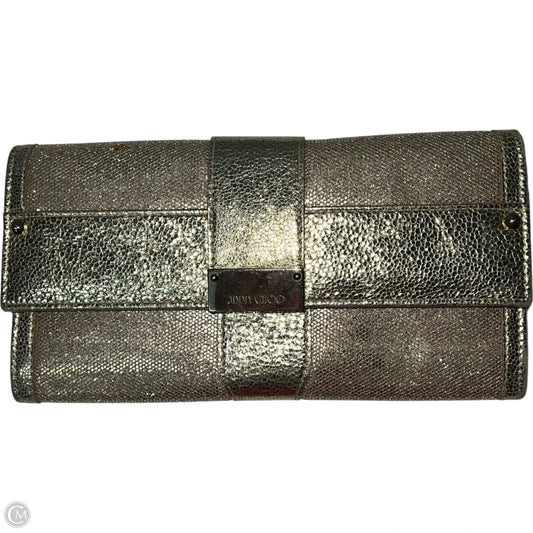 Clutch Luxury Designer By Jimmy Choo, Size: Medium