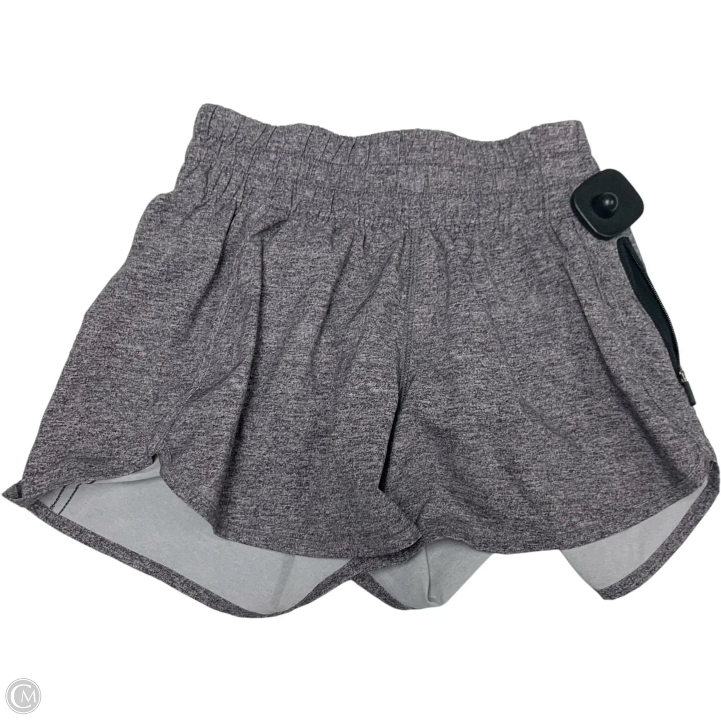 Athletic Shorts By Lululemon In Grey, Size: S