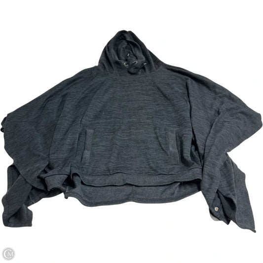 Athletic Sweatshirt Hoodie By Athleta In Grey, Size: L