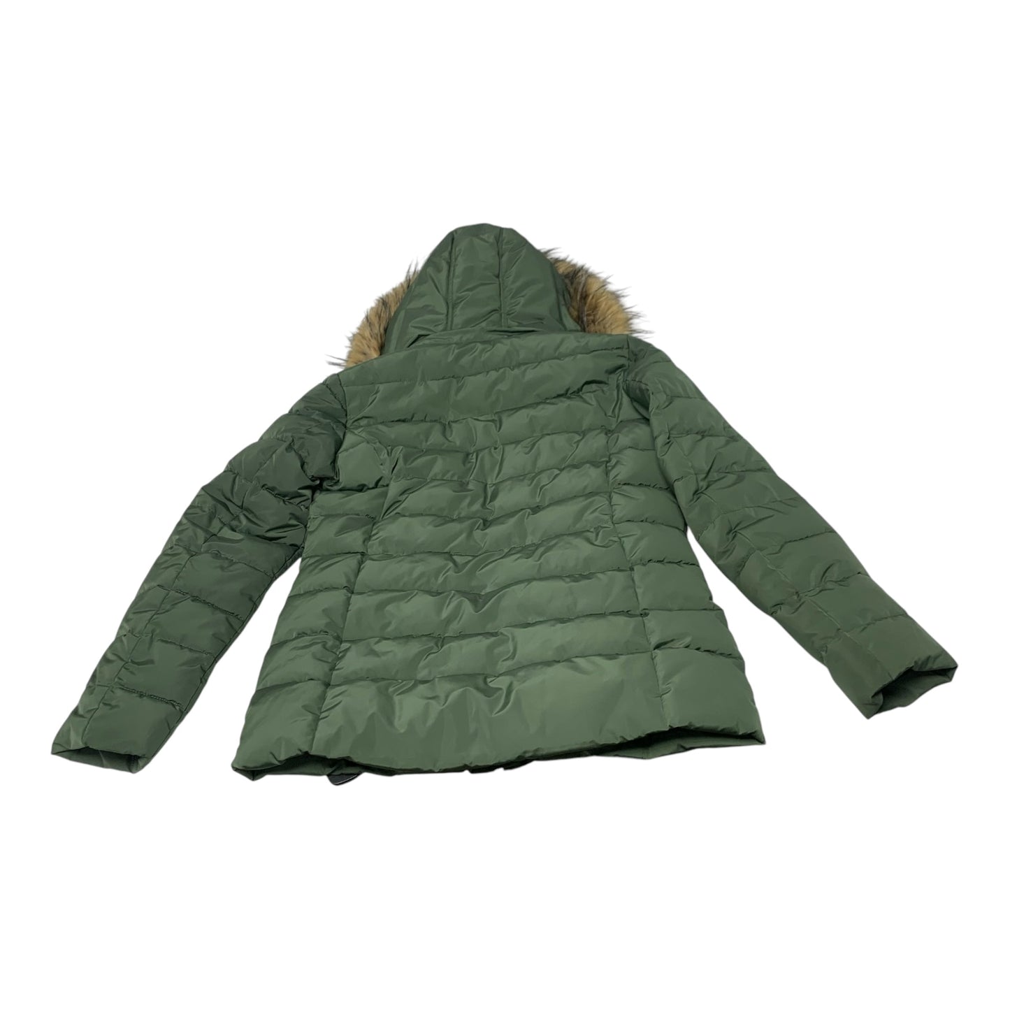 Coat Puffer & Quilted By Tommy Hilfiger In Green, Size: M