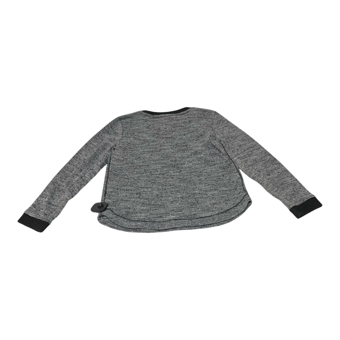 Top Long Sleeve By Banana Republic In Grey, Size: S